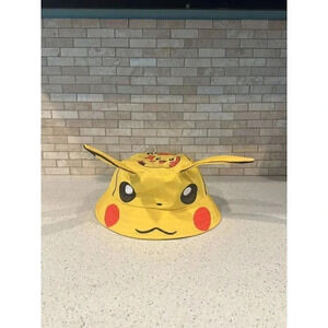 Rare "Pokemon" Bucket Hat - Detective Pikachu‎ bz